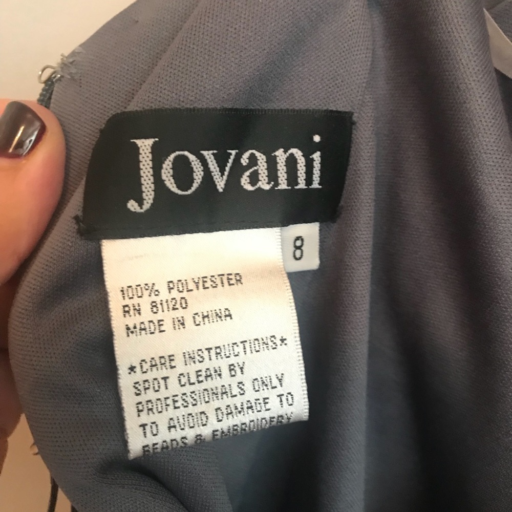 Short Jovani cocktail dress - Picture 2 of 3